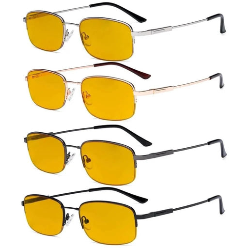 eyekeeper.com 4 Pack Half-rim Blue Light Blocking Reading Glasses HP1704 Eyeglasses