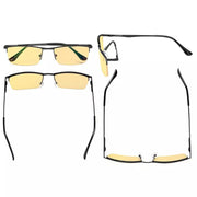 eyekeeper.com 4 Pack Half-rim Blue Light Blocking Reading Glasses HPCG1614 Eyeglasses