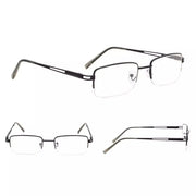 eyekeeper.com 4 Pack Half-rim Metal Reading Glasses with Reading Sunglasses R15014 Eyeglasses