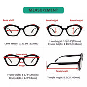 eyekeeper.com 4 Pack Hexagon Progressive Multifocal Reading Glasses M2129 Eyeglasses