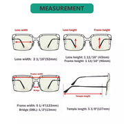 eyekeeper.com 4 Pack Hollow Blue Light Filter Bifocal Readers BR2301UV Eyeglasses