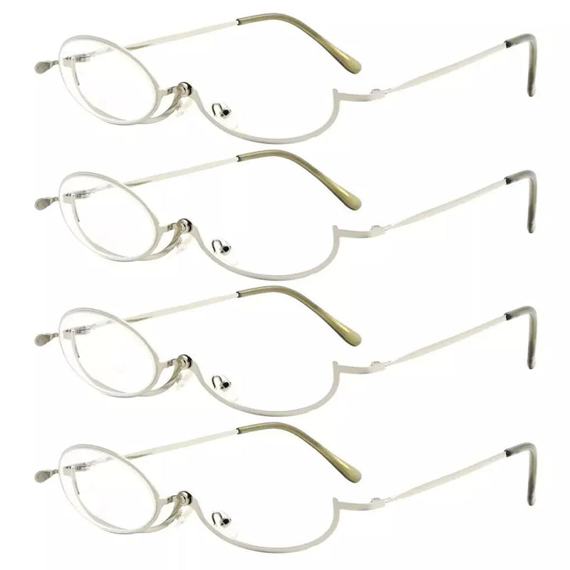 eyekeeper.com 4 Pack Ladies Makeup Readers Magnifying Flip Down R1607 Eyeglasses