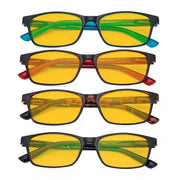 eyekeeper.com 4 Pack Modern Blue Light Blocking Reading Glasses HPE19042 Eyeglasses