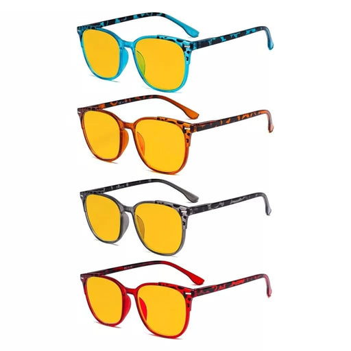 eyekeeper.com 4 Pack Oval Blue Light Blocking Reading Glasses HP9001D Eyeglasses