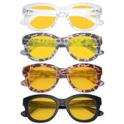 eyekeeper.com 4 Pack Oversized Blue Light Blocking Reading Glasses HP1555 Eyeglasses