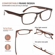 eyekeeper.com 4 Pack Polka Dots Reading Glasses R046P Eyeglasses