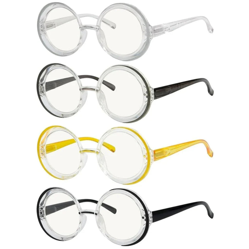 eyekeeper.com 4 Pack Progressive Multifocal Reading Glasses M2005N Eyeglasses