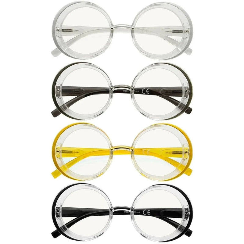 eyekeeper.com 4 Pack Progressive Multifocal Reading Glasses M2005N Eyeglasses