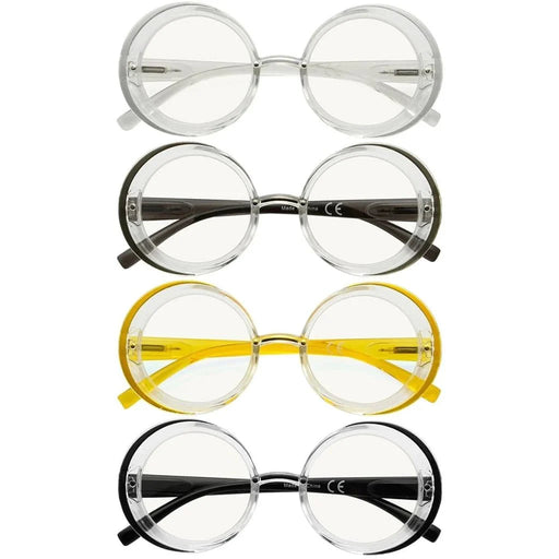 eyekeeper.com 4 Pack Progressive Multifocal Reading Glasses M2005N Eyeglasses
