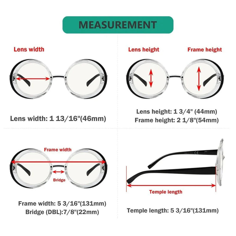 eyekeeper.com 4 Pack Progressive Multifocal Reading Glasses M2005N Eyeglasses