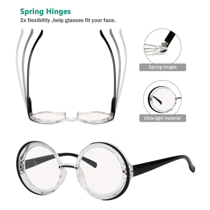 eyekeeper.com 4 Pack Progressive Multifocal Reading Glasses M2005N Eyeglasses