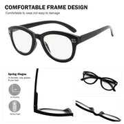 eyekeeper.com 4 Pack Progressive Multifocus Reading Glasses M2107 Eyeglasses