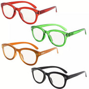 eyekeeper.com 4 Pack Progressive Multifocus Reading Glasses M2107 Eyeglasses