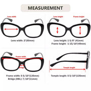 eyekeeper.com 4 Pack Reading Glasses Chic Pattern Design Readers R2011 Eyeglasses