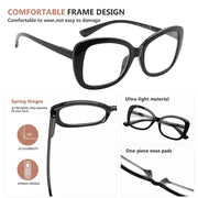eyekeeper.com 4 Pack Reading Glasses Chic Pattern Design Readers R2011 Eyeglasses