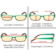 eyekeeper.com 4 Pack Reading Glasses Cute Blue Light Blocking Women TM012D Eyeglasses