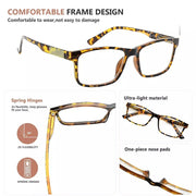 eyekeeper.com 4 Pack Reading Glasses Design Readers R008N Eyeglasses