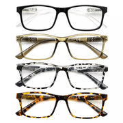eyekeeper.com 4 Pack Reading Glasses Design Readers R008N Eyeglasses
