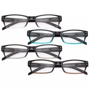 eyekeeper.com 4 Pack Reading Glasses Fashion Readers R012B-A Eyeglasses