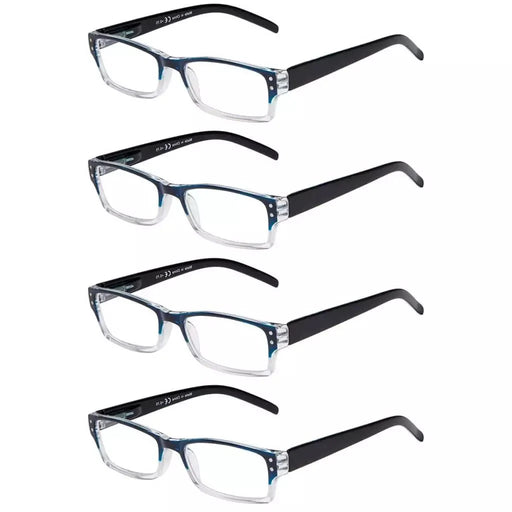 eyekeeper.com 4 Pack Reading Glasses R012 Eyeglasses