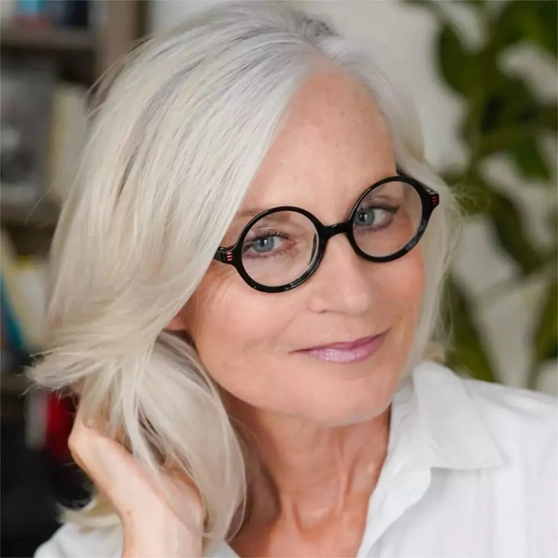 eyekeeper.com 4 Pack Reading Glasses Small Lens Round Readers R2025 Eyeglasses