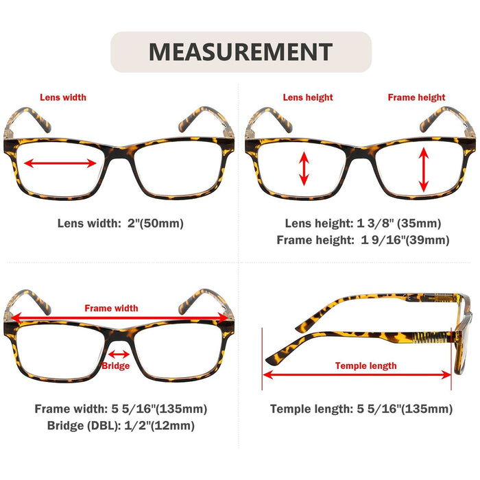 Eyekeeper  - 4 Pack Design Reading Glasses R008N