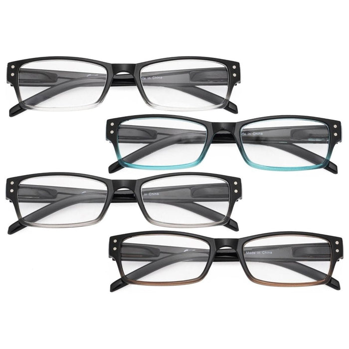 Eyekeeper - 4 Pack Reading Glasses R012B