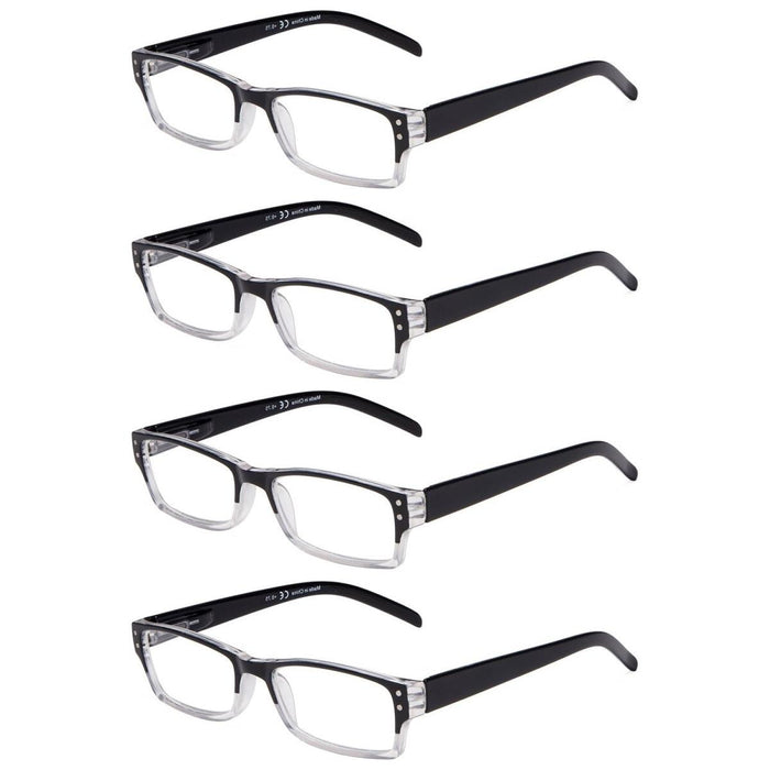 Eyekeeper - 4 Pack Reading Glasses R012