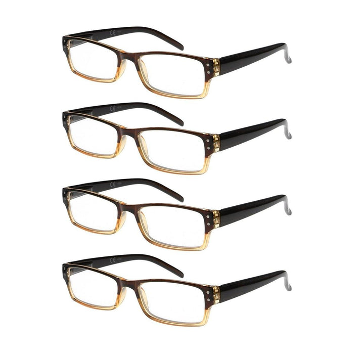 Eyekeeper - 4 Pack Reading Glasses R012