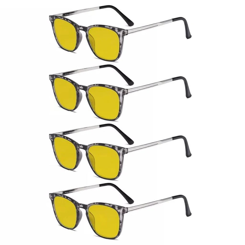 eyekeeper.com 4 Pack Retro Blue Light Blocking Reading Glasses HPRJ003 Eyeglasses
