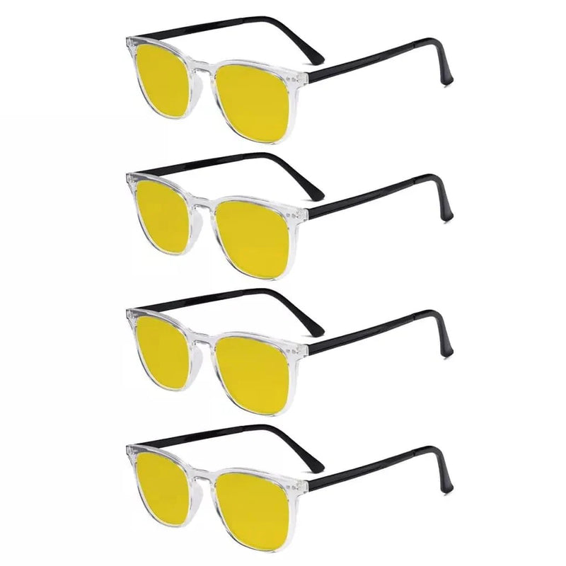 eyekeeper.com 4 Pack Retro Blue Light Blocking Reading Glasses HPRJ003 Eyeglasses