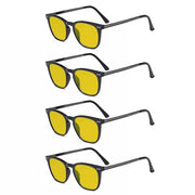 eyekeeper.com 4 Pack Retro Blue Light Blocking Reading Glasses HPRJ003 Eyeglasses