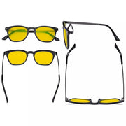 eyekeeper.com 4 Pack Retro Blue Light Blocking Reading Glasses HPRJ003 Eyeglasses