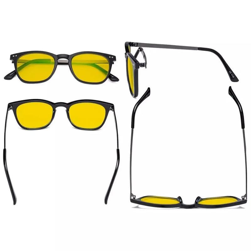 eyekeeper.com 4 Pack Retro Blue Light Blocking Reading Glasses HPRJ003 Eyeglasses