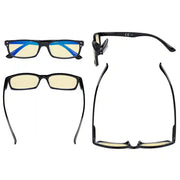 eyekeeper.com 4 Pack Retro Blue Light Blocking Reading Glasses TM103 Eyeglasses