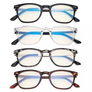 eyekeeper.com 4 Pack Retro Blue Light Filter Reading Glasses UVRJ003 Eyeglasses