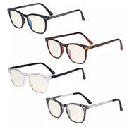 eyekeeper.com 4 Pack Retro Blue Light Filter Reading Glasses UVRJ003 Eyeglasses