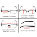 Eyekeeper  - 4 Pack Classic Reading Glasses R012