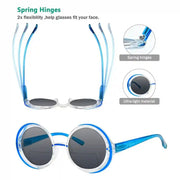 eyekeeper.com 4 Pack Round Bifocal Reading Sunglasses SBR2005C Sunglasses