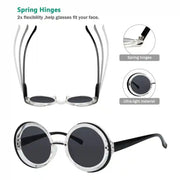 eyekeeper.com 4 Pack Round Bifocal Reading Sunglasses SBR2005N Sunglasses
