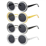 eyekeeper.com 4 Pack Round Bifocal Reading Sunglasses SBR2005N Sunglasses