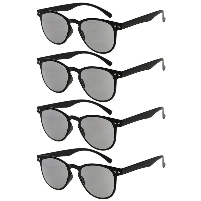 eyekeeper.com 4 Pack Round Reading Glasses R060 Eyeglasses