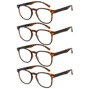 eyekeeper.com 4 Pack Round Reading Glasses R060 Eyeglasses