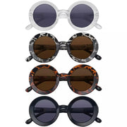 eyekeeper.com 4 Pack Round Thicker Frame Bifocal Sunglasses Readers SG9109RSP Sunglasses