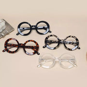 eyekeeper.com 4 Pack Round Thicker Frame Progressive Multifocus Readers MTR9109 Eyeglasses