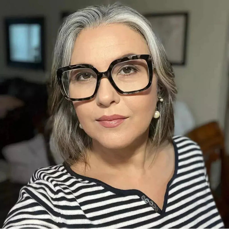 eyekeeper.com 4 Pack Reading Glasses Large Frame Square Readers R2014 Eyeglasses