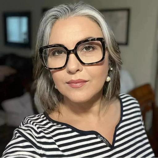 eyekeeper.com 4 Pack Reading Glasses Large Frame Square Readers R2014 Eyeglasses