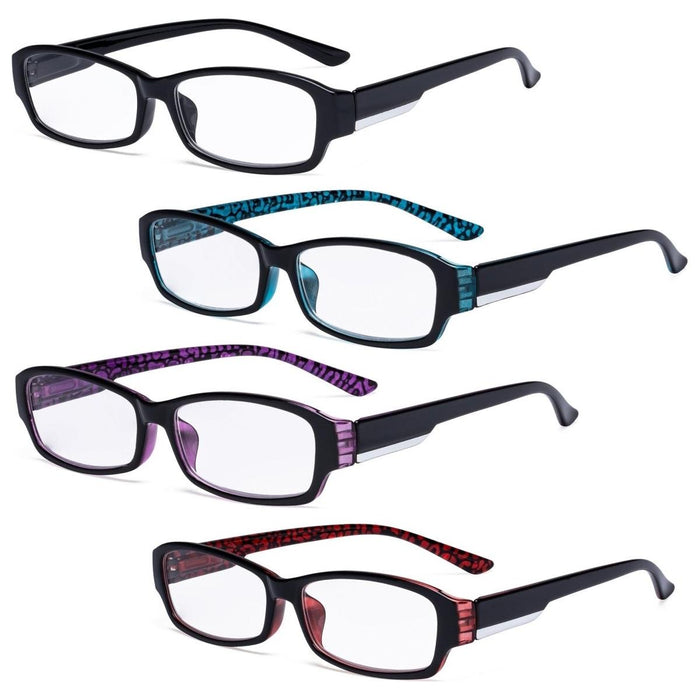 Eyekeeper.Com - 4 Pack Small Lens Reading Glasses R9105