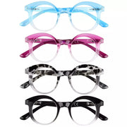 eyekeeper.com 4 Pack Small Lens Round Reading Glasses R2032 Eyeglasses