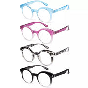eyekeeper.com 4 Pack Small Lens Round Reading Glasses R2032 Eyeglasses